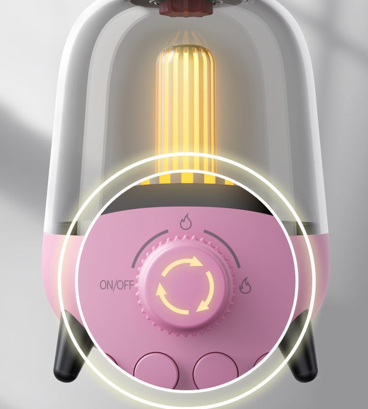 Portable Wireless Bluetooth Speaker Flickering Ambient Light