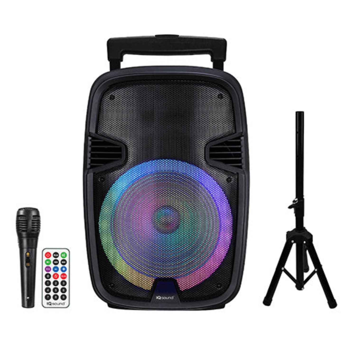 Supersonic 15" Portable Bluetooth Speaker with True Wireless Stereo &