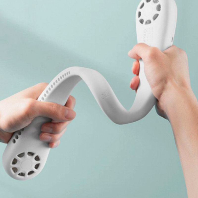 Summer Portable Mini Cooling Fan Rechargeable Bladeless Neck Fan
