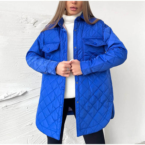 Long Breasted Lapel Cotton Jacket – 25 Edition