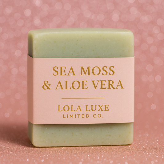 Sea Moss & Aloe Vera Soap – Hydrating Handmade Bar for Soothing &