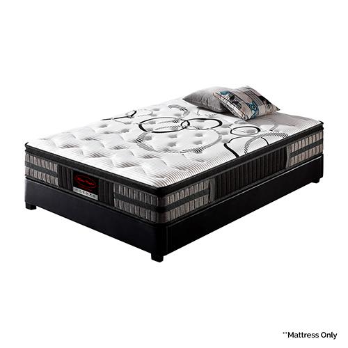 Queen Mattress in Gel Memory Foam Pocket Coil Medium Firm Bed 34cm