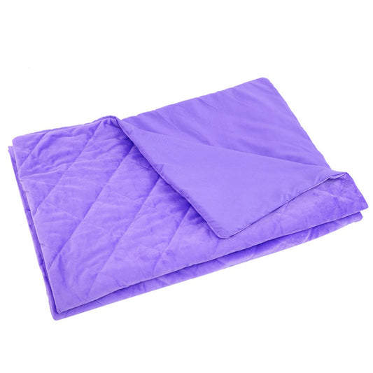 DreamZ 121x91cm Anti Anxiety Weighted Blanket Blankets Bamboo Cover